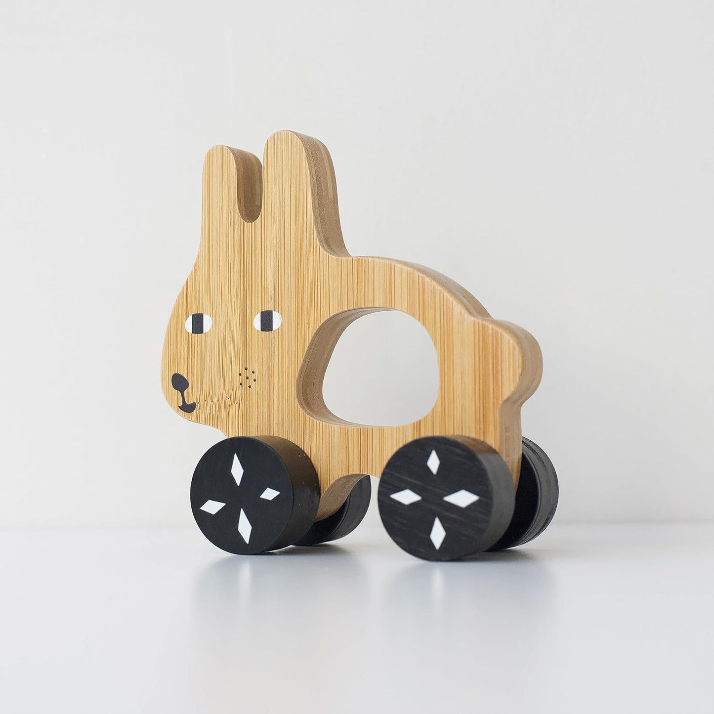 Wee Gallery Bunny Push Toy, Rolling Toy