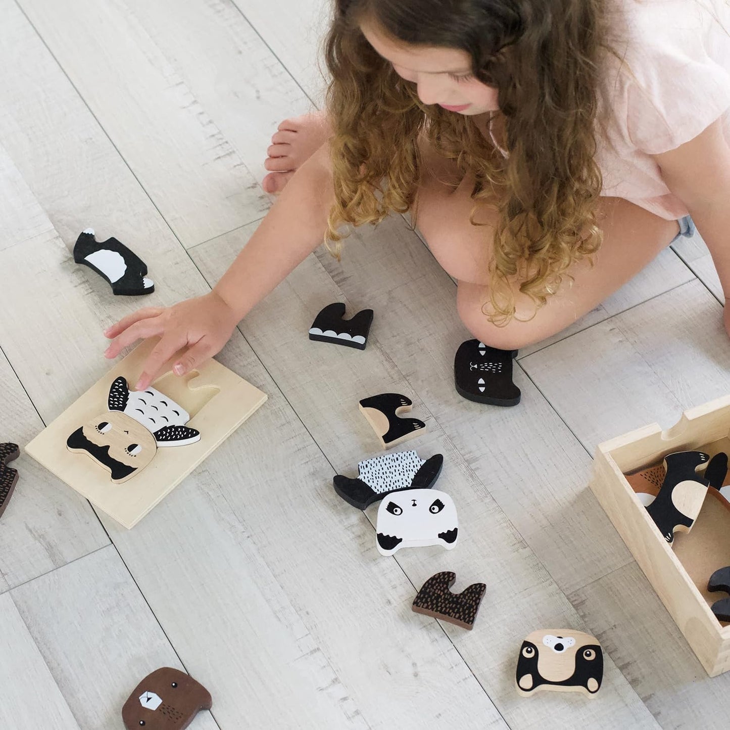 Wee Gallery Mix and Match Animal Tiles