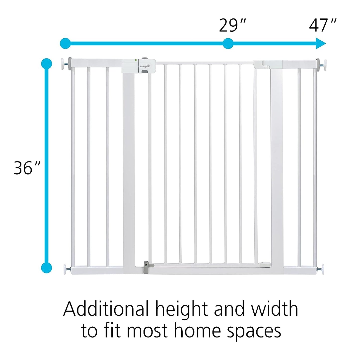 Safety 1st Extra Wide Baby Gate with Door