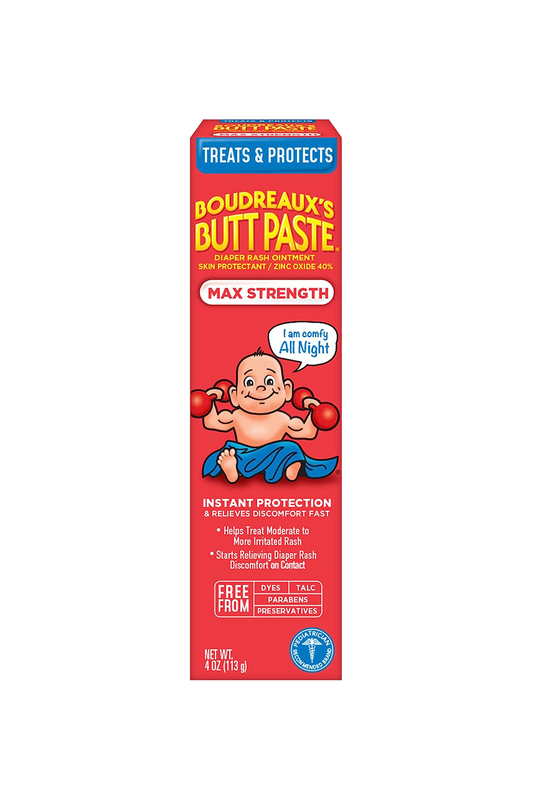 Boudreaux's Butt Paste Maximum Strength Diaper Rash Cream