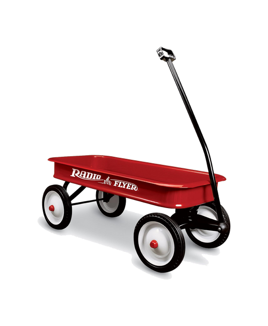 Red Radio Flyer Wagon