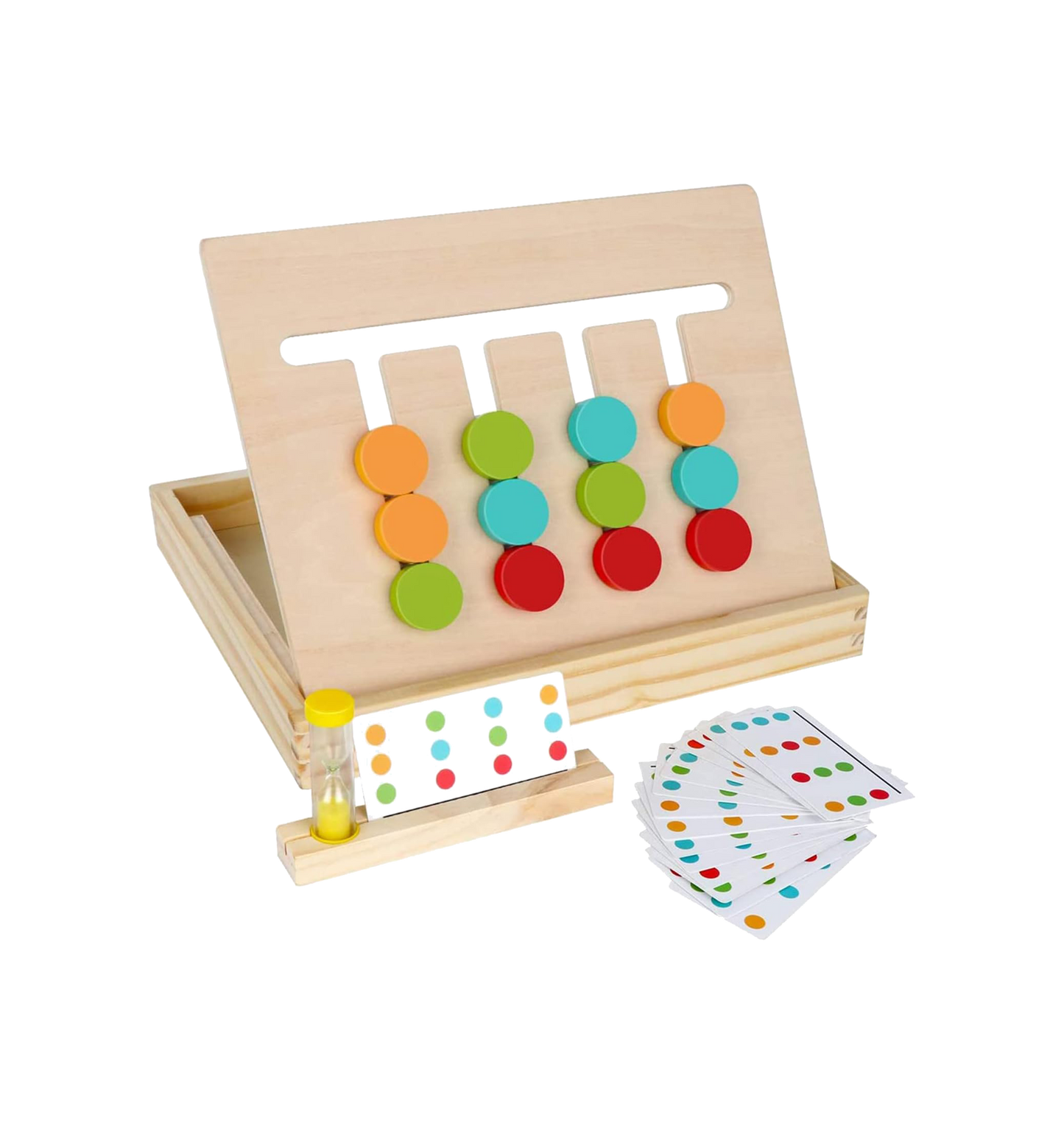 Slide Puzzle Color & Shape Matching Brain Teasers Logic Game