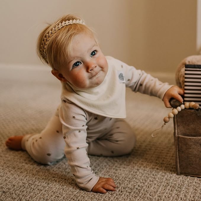 Parker Baby Bandana Drool Bibs