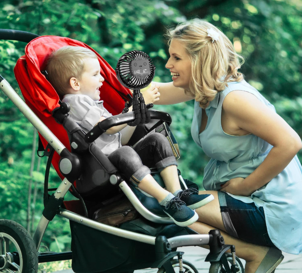 Battery Operated Stroller Fan